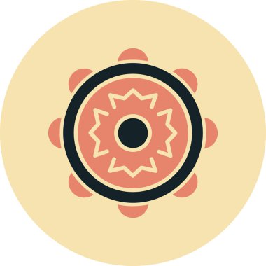 Seo simgesinin vektör illüstrasyonu