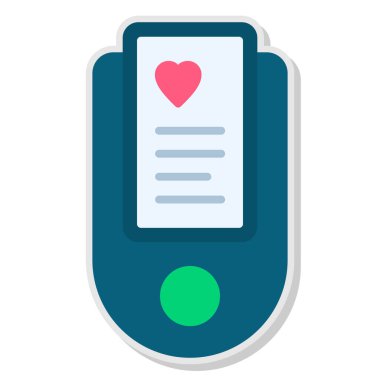 Kan bağışı ikonu. Web için kan bağışı vektör simgesinin basit bir çizimi