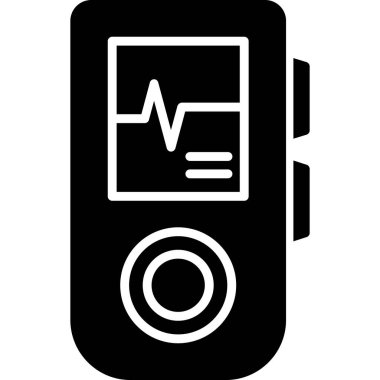 Kan basıncı vektör simgesi