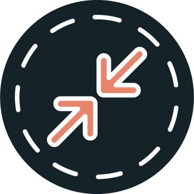 Oklar. Web simgesi basit illüstrasyon