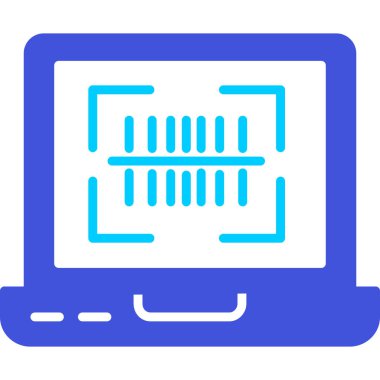 Bilgisayar. Web simgesi basit illüstrasyon