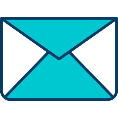 e- posta ileti mektup simgesi. vektör illüstrasyonu