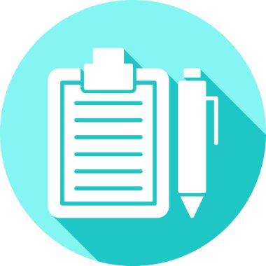 belge simgesi vektör illüstrasyonu