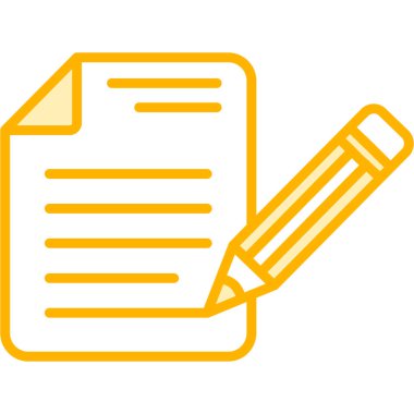 kalem simgesi vektör illüstrasyonu