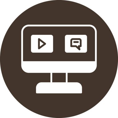 seo modern simgesinin vektör illüstrasyonu