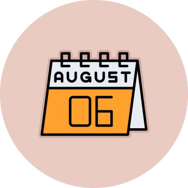 Takvim simgesi vektör illüstrasyonu