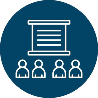 İnsan simgesinin vektör illüstrasyonu