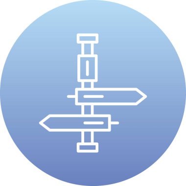 Uçak simgesinin vektör illüstrasyonu