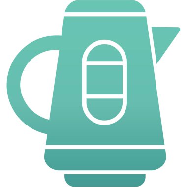 Çay. Web simgesi vektör illüstrasyonu