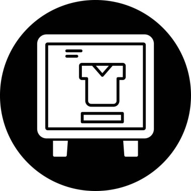 Dükkan. Web simgesi basit illüstrasyon