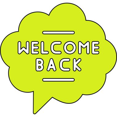 Konuşma baloncuğu metnine dönelim. yeşil, siyah, beyaz