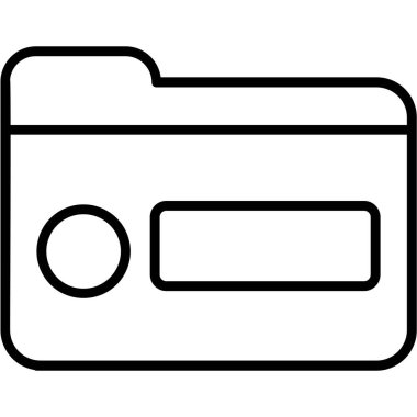 Kredi kartı ikonu vektör illüstrasyonu