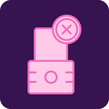 Çizgi film simgesinin vektör çizimi