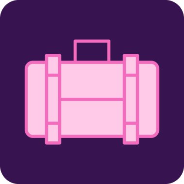 evrak çantası simgesi vektör illüstrasyon tasarımı