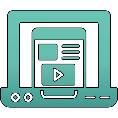 Video oynatıcı simgesi, özet biçimi