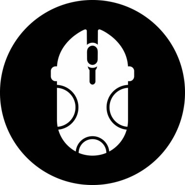 Maske. Web simgesi basit illüstrasyon