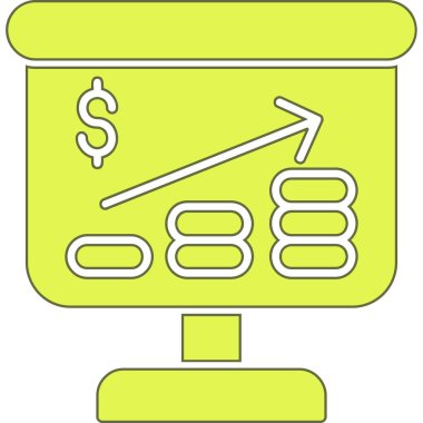 fiyat işareti simgesi, vektör çizim