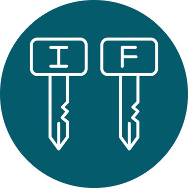 Modern ve güzel tasarımın vektör simgesi