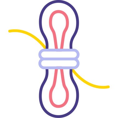 Bebek emziği simgesi. vektör çizim