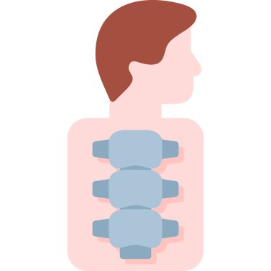 Vücut. Web simgesi basit illüstrasyon