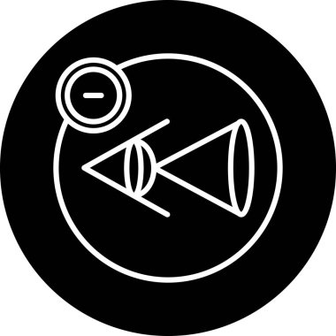 Müzik simgesinin vektör illüstrasyonu