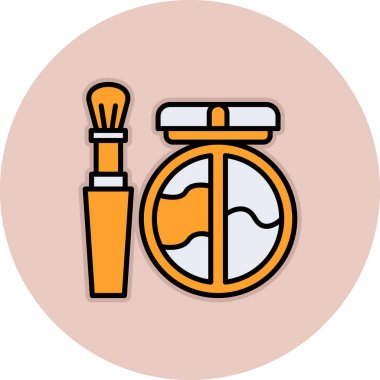 Modern simgenin vektör illüstrasyonu