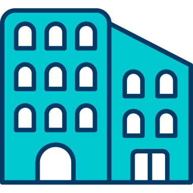 şehir binası simgesi oluşturma