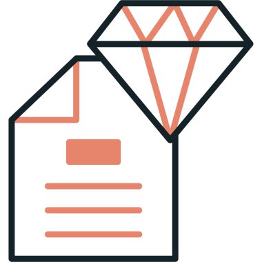 zarf simgesi, vektör çizimi