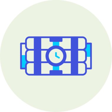 Modern bir simgenin vektör illüstrasyonu