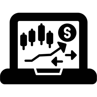 iş grafiği vektör illüstrasyonu