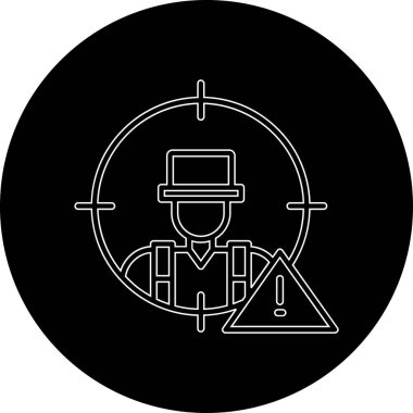 Vektör Adam Simgesi illüstrasyonu