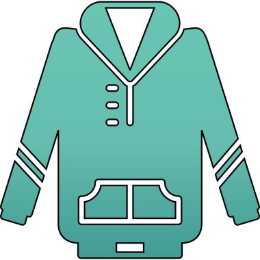 Ceket simge vektör çizim