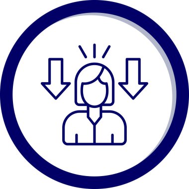 kullanıcı. Web simgesi basit illüstrasyon