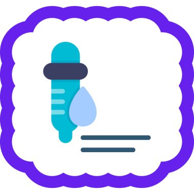 Duş. Web simgesi basit tasarım