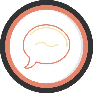 Modern simgenin vektör illüstrasyonu