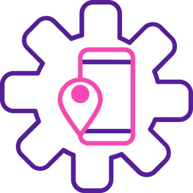 GPS konumu. Basit resimleme