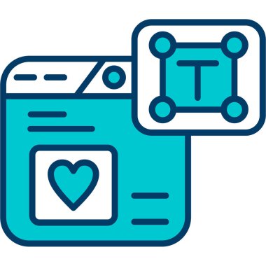 Takvim. Web simgesi basit illüstrasyon