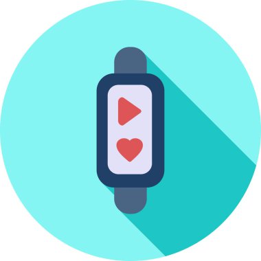 akıllı saat vektör simgesi