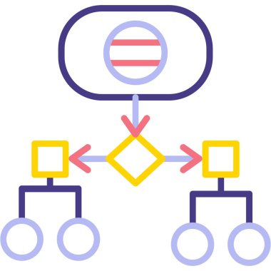 ağ web simgesi basit tasarımı