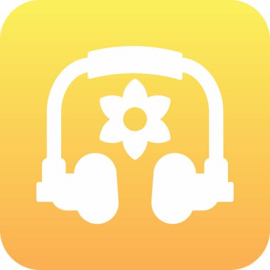 Müzik simgesinin vektör illüstrasyonu