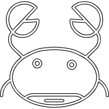 sevimli ve küçük boğa karakteri