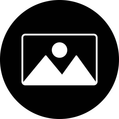 kamera simgesi vektör illüstrasyonu