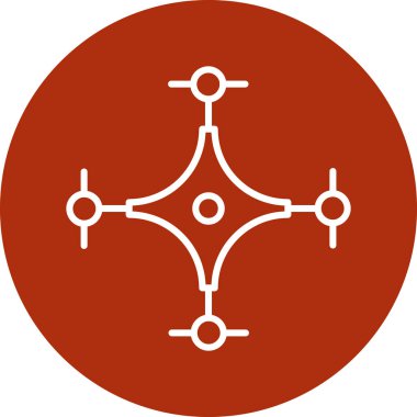 eşsiz ağ vektör çizgisi simgesi