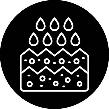 Bir mumun vektör illüstrasyonu