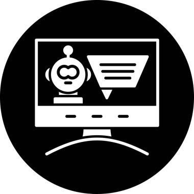 Seo ve pazarlama simgelerinin vektör illüstrasyonu