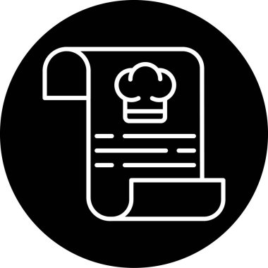 Moda tarzı izole edilmiş arkaplanda şef şapka simgesi