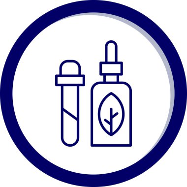 Şişe. Web simgesi basit illüstrasyon