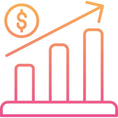 iş grafiği vektör illüstrasyonu