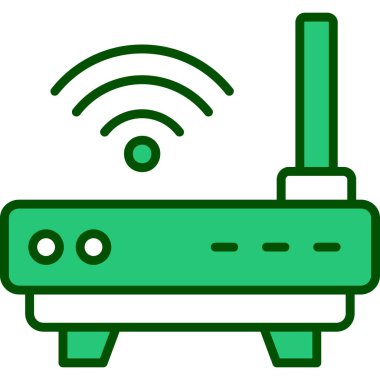 Yönlendirici. Web simgesi basit illüstrasyon