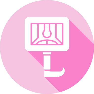 Modern b 'nin vektör illüstrasyonu eksik simgesi